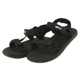 Big Star 174499 Herrensandalen schwarz 3