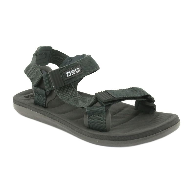 Big Star 174501 Herrensandalen grau 1