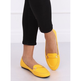 Honig-Loafer für Damen A8636 Gelb 2