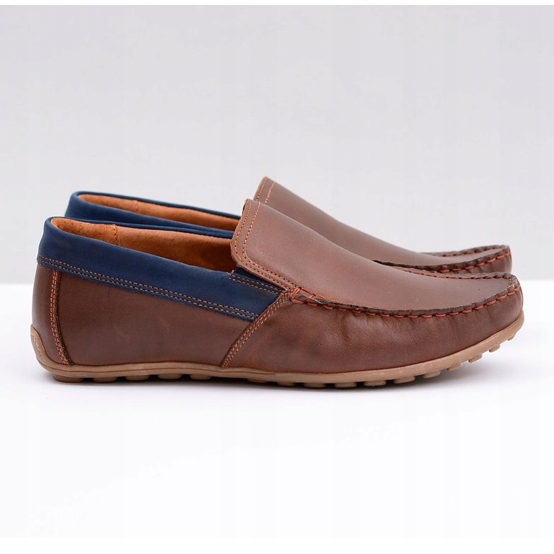 Neex | Braune Herren Slipper Pardon aus Leder 2