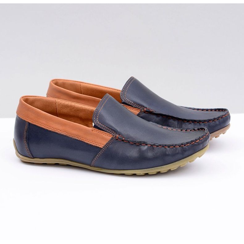 Neex | Pardon Slip-On Loafer für Herren in Marineblau 1