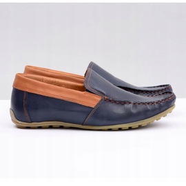 Neex | Pardon Slip-On Loafer für Herren in Marineblau 2