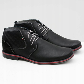 Gino Tuzzi Herren Graziano Schuhe aus schwarzem Leder 1