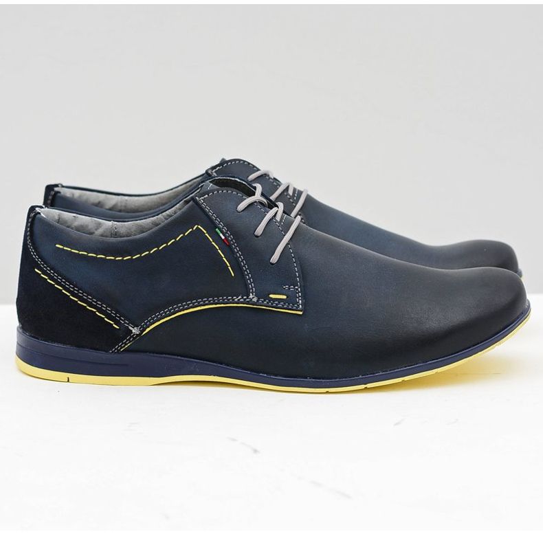 Gino Tuzzi Marineblaue Freizeitschuhe für Herren von Badoo navy blau 2