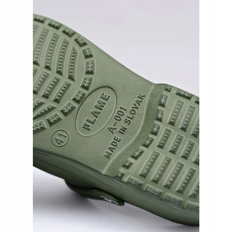 Herren Flip Flops Sandalen Grün 2