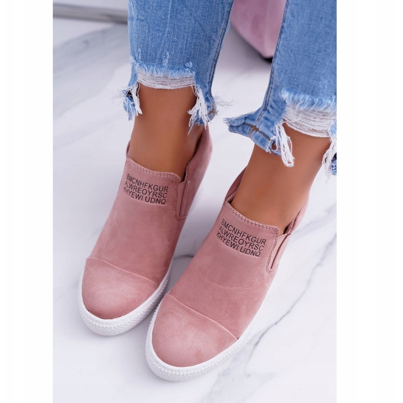 Damen Sneakers Sneakers Lu Boo Slip-on Rosa Kaori 1