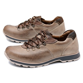 KOMODO Herren Brogues Braun Outdoor Ivar 1