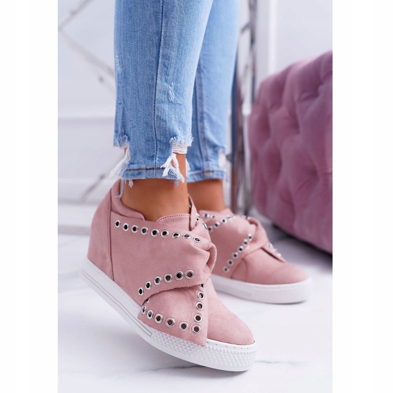 Damen Sneaker Wedges Lu Boo Pink Margo rosa 2