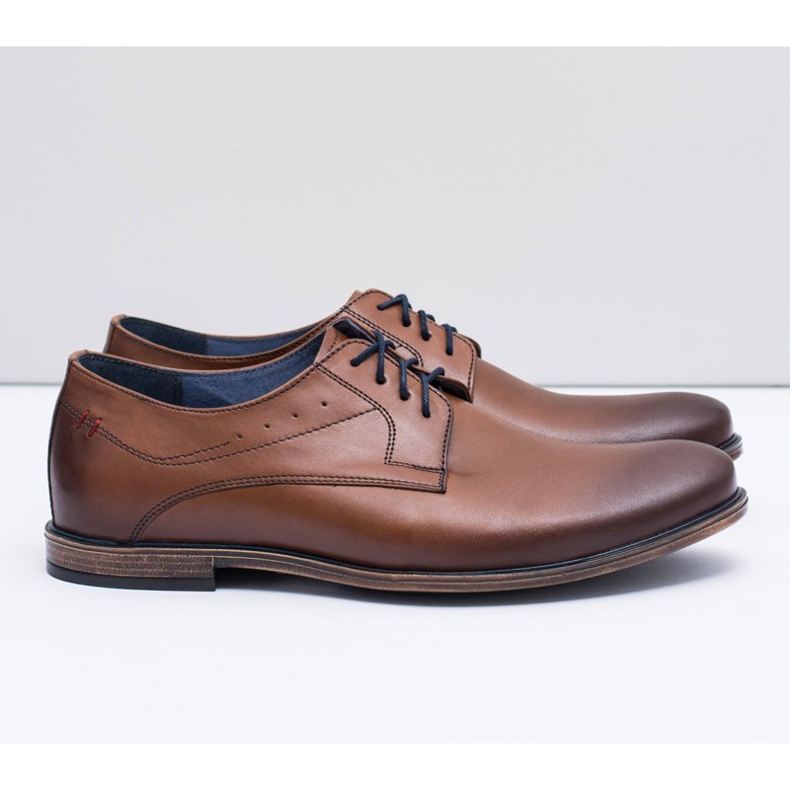 Nikopol Brown Leder Herren James Schuhe braun 2