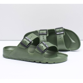 Flameshoes Olive Garden Light Hausschuhe für Herren grün 2