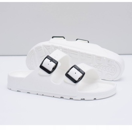 Flameshoes Hausschuhe für Herren in Weiß 2