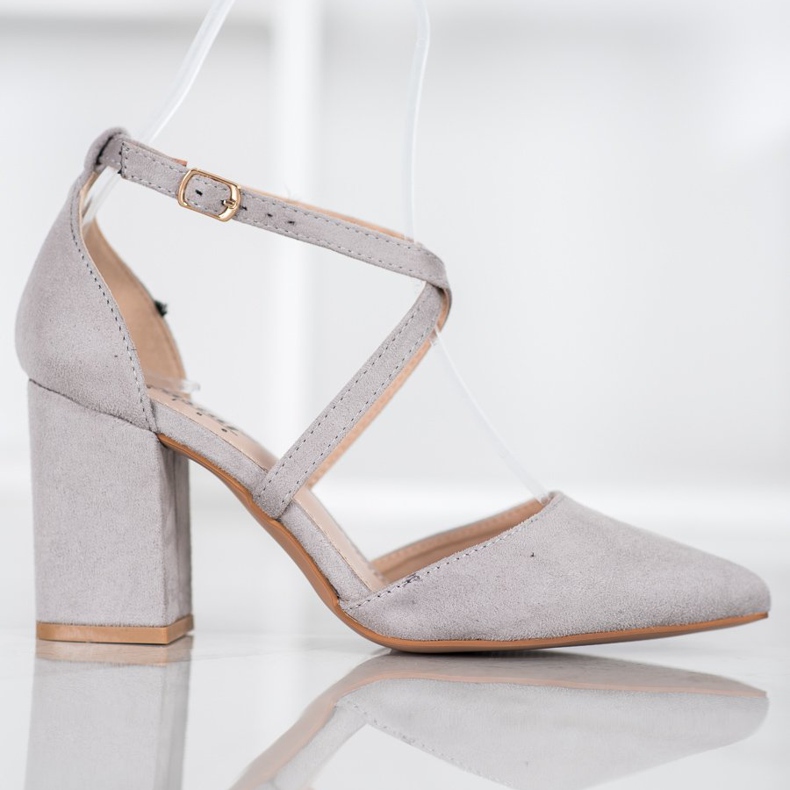 Seastar Graue Wildleder Pumps 2