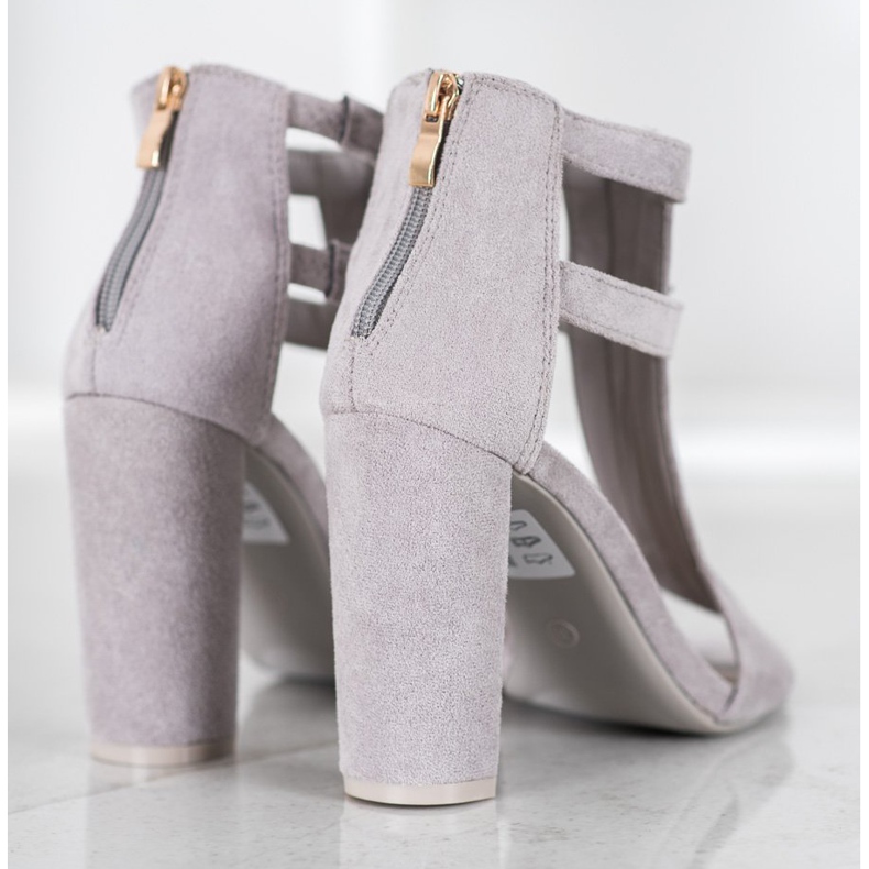 Seastar Sandalen mit Reißverschluss grau 1