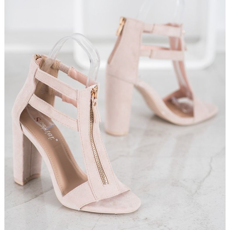 Seastar Sandalen mit Reißverschluss braun 1