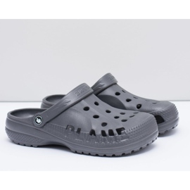 Flameshoes Herren Hausschuhe für Schwimmbad Kroksy Eva Grey grau 1