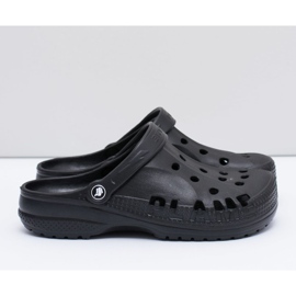 Flameshoes Herren Hausschuhe für Schwimmbad Kroksy Eva Schwarz 2