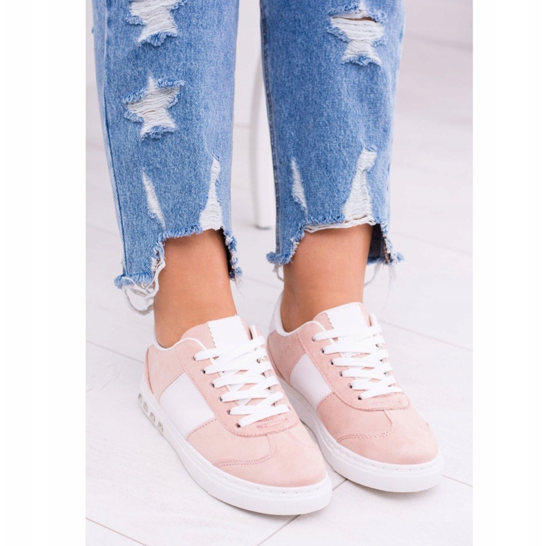 BUGO Rosa Bati-Turnschuhe 1