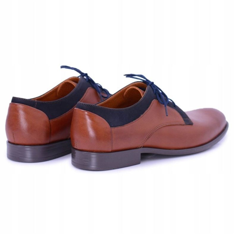 Bednarek Polish Shoes Herren Brogues Bednarek Elegantes Leder Braun Maksim 1