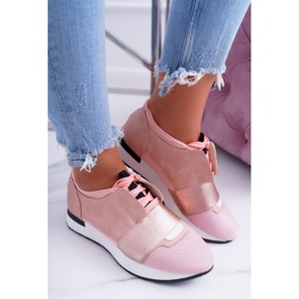 Lu Boo Damen Rosa Sportschuhe Madoni 2