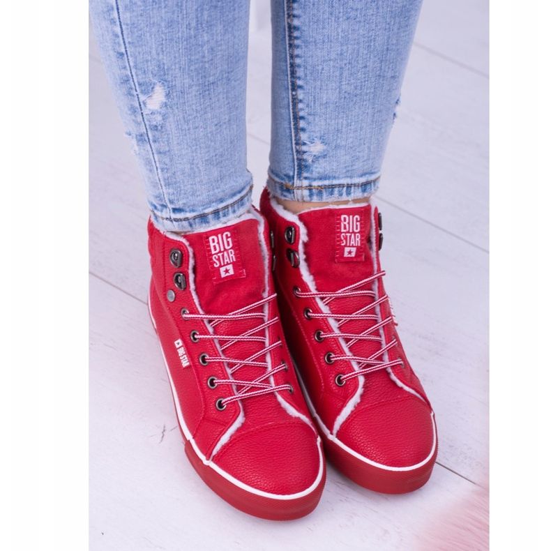 Big Star Insulated Rot Damen Sneaker BB274003 1