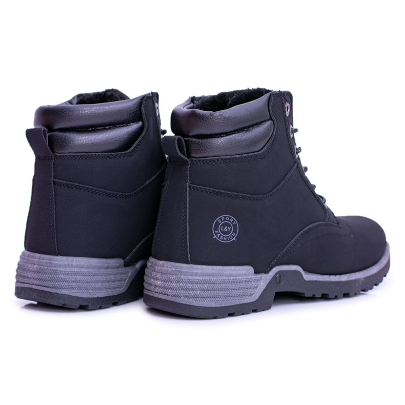 Warme schwarze Herrenstiefel von Smith's Endurance 2