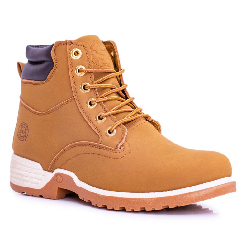 Warme Wanderschuhe für Herren Camel Smith's Endurance braun 1