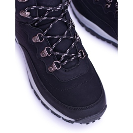 Warme schwarze Smith's Duran Trekkingschuhe für Herren 1