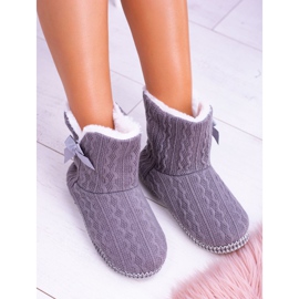 Vinceza Domestic Grau Warme Damenstiefel Duffy 1