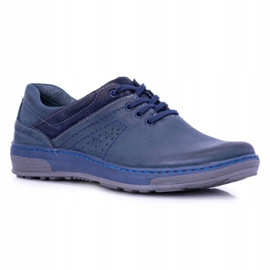 KOMODO Marineblaue Freizeitschuhe von Ventrillo für Herren navy blau 1