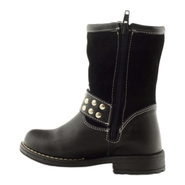 Schwarze Mädchenstiefel Ren But 3205 2