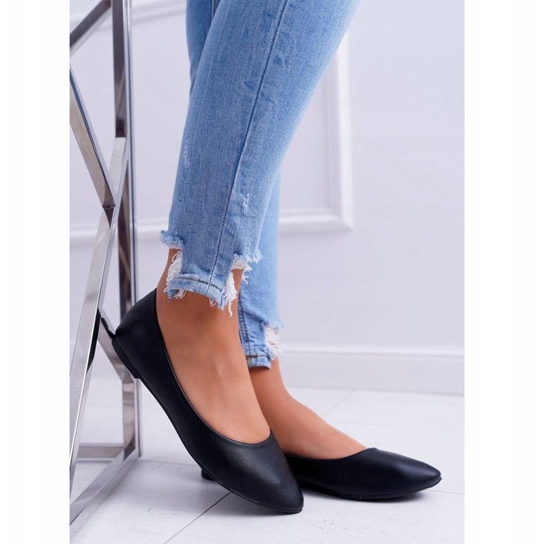 PS1 Klassische Ballerinas für Damen Schwarz Lumen 2