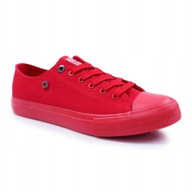 Herren Sneaker Low Big Star Rot AA174007SS19 2