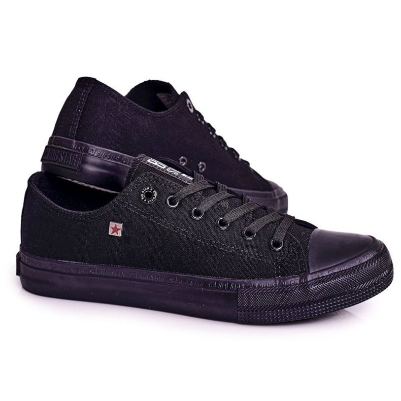 Herren Sneaker Low Big Star Schwarz AA174009SS19 1