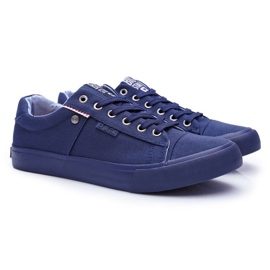 Herren Sneaker Big Star Marineblau AA174094 1