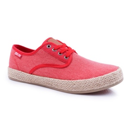 Herren Sneaker Espadrilles Big Star Rot AA174173 1