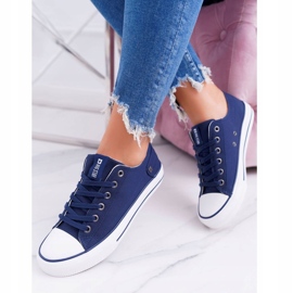 Damen Sneaker Big Star Rubber Toe Navy Blau DD274335 1