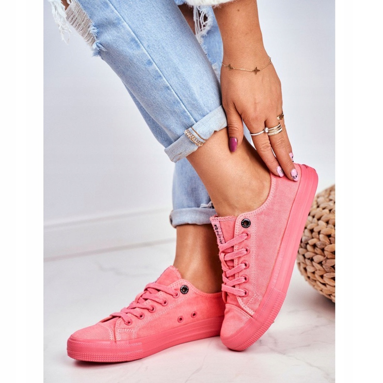 Damen Sneaker Big Star Pink DD274444 rosa 1