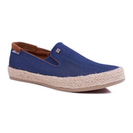 Herren Sneaker Espadrilles Big Star Navy Blau DD174246 marineblau 1