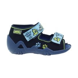 Befado grüne Kinderschuhe 250P076 blau marineblau 1