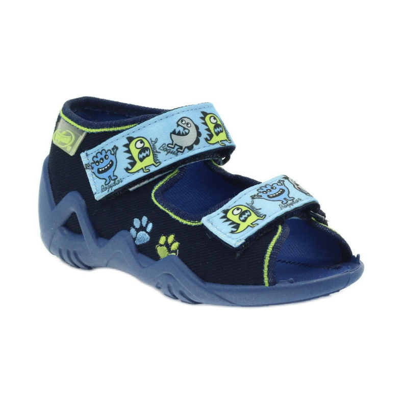 Befado grüne Kinderschuhe 250P076 blau navy blau 2