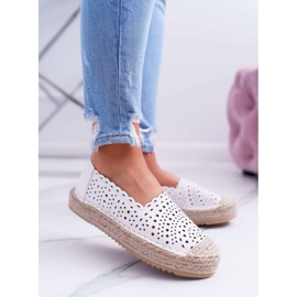 HAN Damen Espadrilles, Slip-on Weiß Satisfaction 1