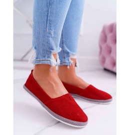 S.Barski Damen Espadrilles Wildleder Rot Bimbo 1
