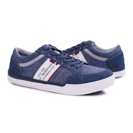 McBraun Herren Sportschuhe Federico Marineblau 1