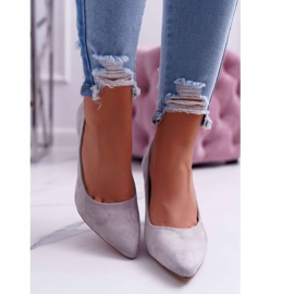 Damen Pumps Sergio Leone PB139 Grau Felice 2