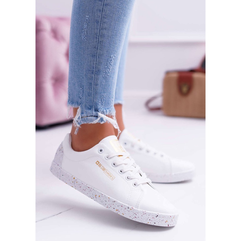 Damen Sneaker Big Star Red Star Weiß AA274A007 1