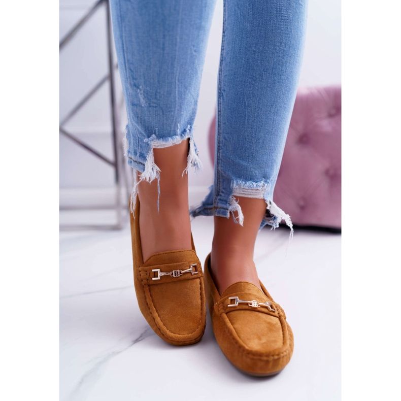 CON Loafer für Damen Light Eco-Wildleder Camel Think braun 2