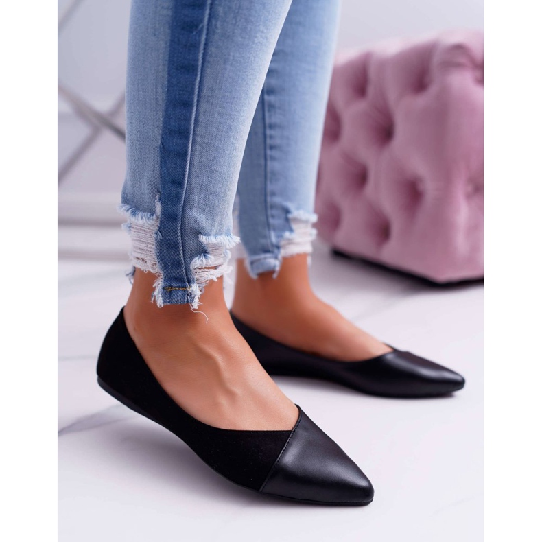EVE Schwarze Tergo Ballerinas für Damen 1