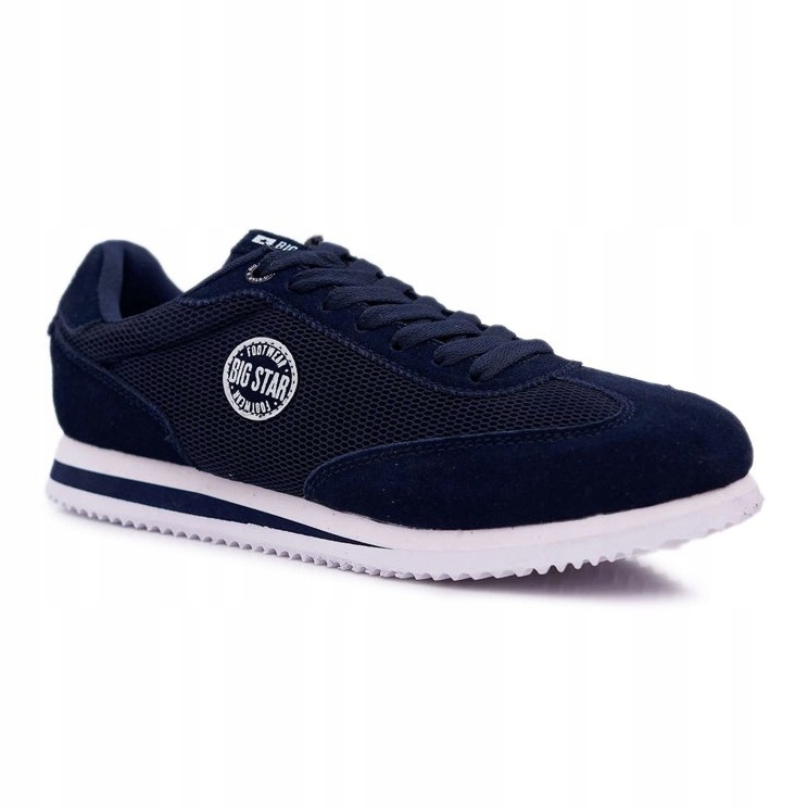 Herren Sportschuhe Big Star Marineblau DD174087 1