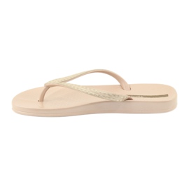 Ipanema 82763 beige Flip-Flops golden 2
