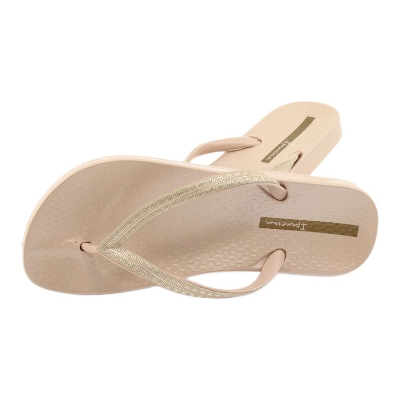 Ipanema 82763 beige Flip-Flops golden 4